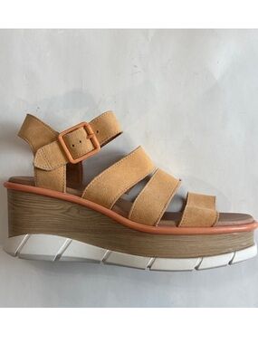 Sorel Women's Joanie III Ankle Strap Wedge Sandal Size 8.5